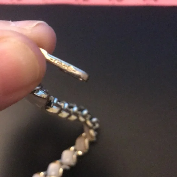 Vintage Coro 17” Choker Gold Tone Pearl White Thermoset Squares 50’s 60’s ❤️ - Picture 5 of 5